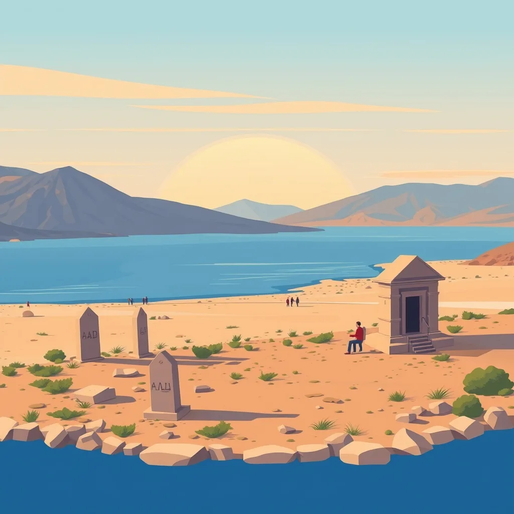 Ahlat Selçuklu Mezarlığı ve Çevresi illustrator