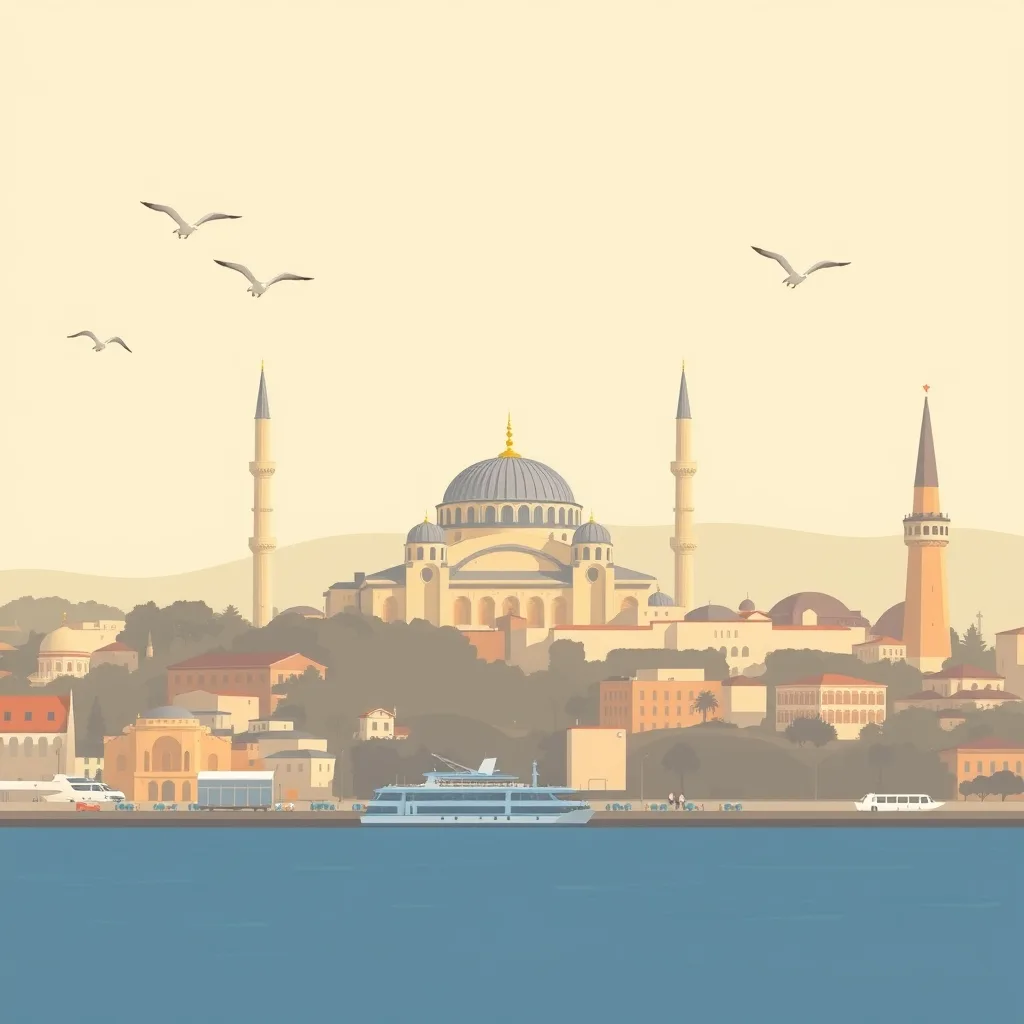 1. Gün: Tarihi Yarımada – Sultanahmet'ten Galata'ya illustrator