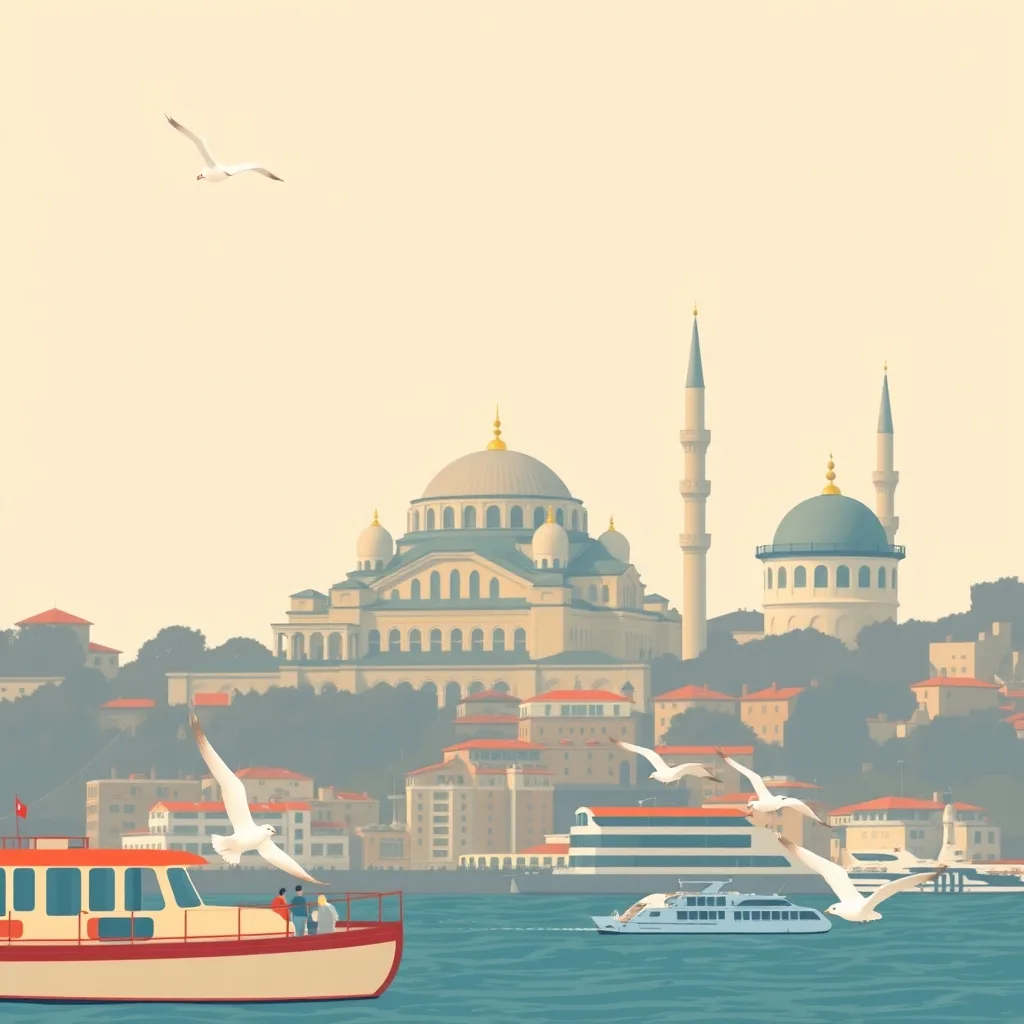 2. Gün: Boğaz, Beyoğlu ve Asya Yakası illustrator